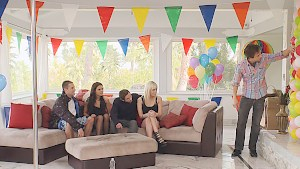 Sexy balloon popping part 1