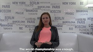 Czech babe wants to become a porn champion