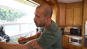Russian exchange student lets him cum inside her