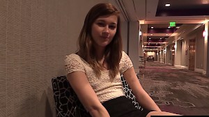 Alaina Dawson gets fucked like a doggy and takes a cum blast to the face