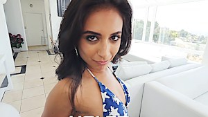 Stepsister's tight juicy ass drilled hard for the 4th of July