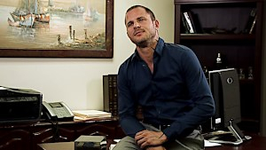 Angel Dark anal quickie in the office