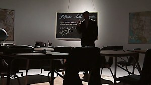 Hot blonde at school reunion fucks a former lover