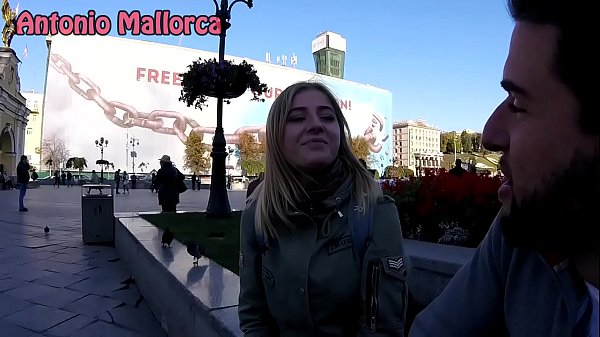 Lesbians Squirting on Man Slave in Public