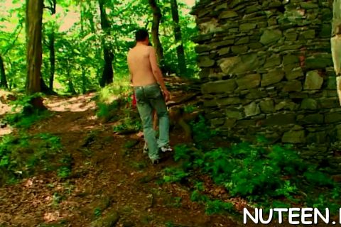 Busty Shae Enjoys Hotness Outdoor Playing Her Nice Boobs